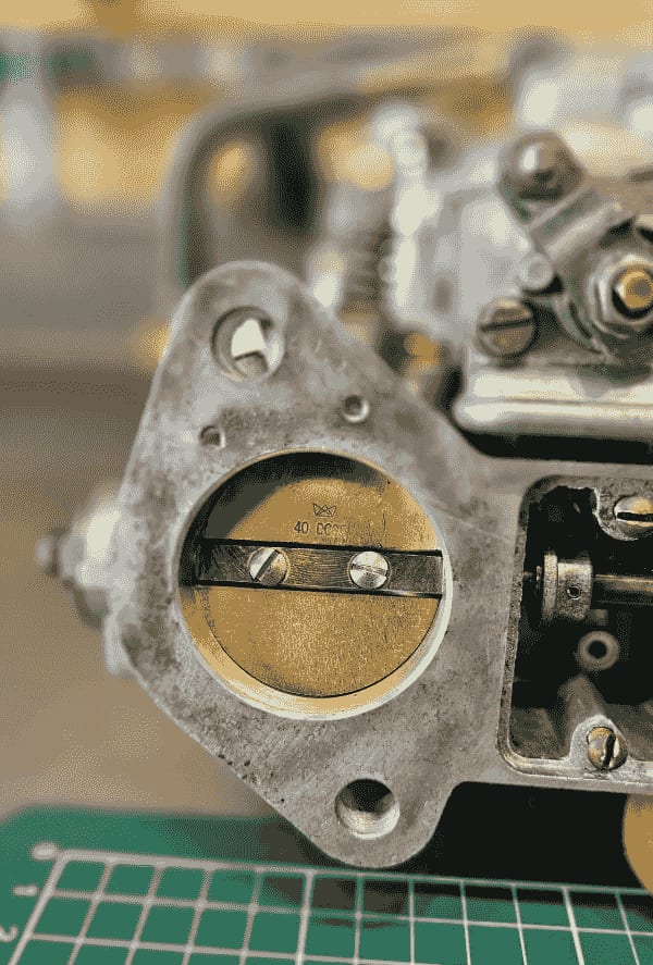 Weber carburateurset gereviseerd